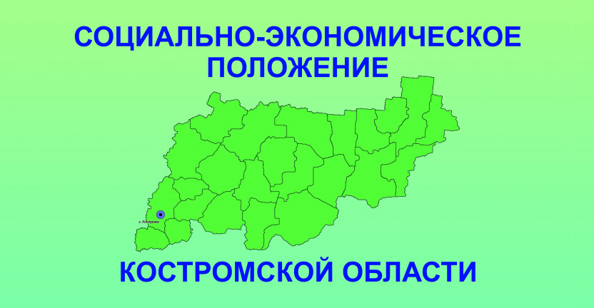 Социально-экономическое положение Костромской области в январе-сентябре 2019г.